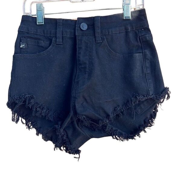 Kancan black jeans shorts‎ size 23 - Picture 1 of 6